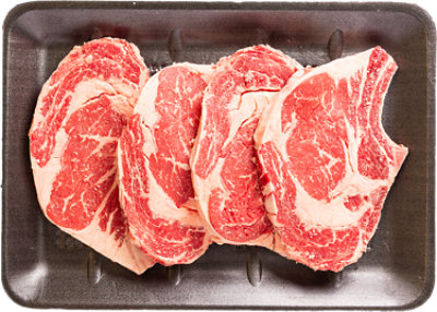 Certified Angus Beef Rib Steak BI Value Pack - Lb - Image 1