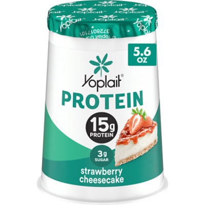 Yoplait Protein Strawberry Cheesecake Yogurt - 5.6 Oz.