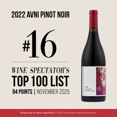 Lingua Franca Pinot Noir Avni Wine - 750 Ml - Image 2