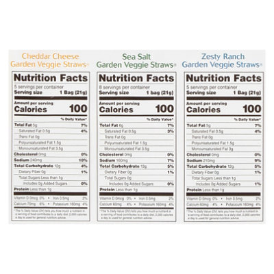 Sensible Portions Veggie Straws Mix Multipack - 13.5 Oz. - Image 4