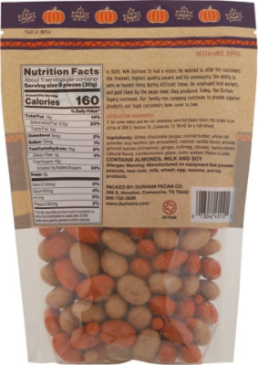 Durham Pumpkin Pie Almonds - 12 Oz - Image 6