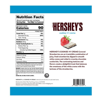 HERSHEY'S Cookies N' Crème Strawberries Frozen Fruit - 8 Oz - Image 4