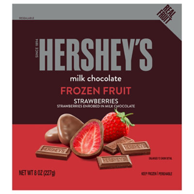 Hershey's Milk Chocolate Strawberries Frozen Fruit - 8 Oz - Image 2