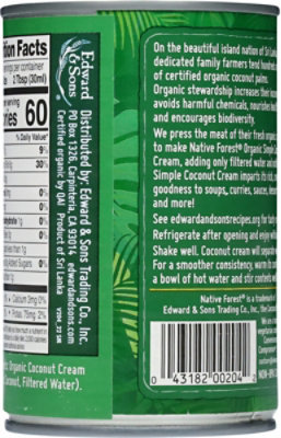 Native Forest Simple Coconut Cream - 13.5 Oz - Image 5
