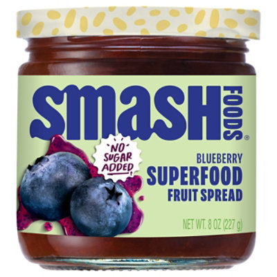 Chia Smash Wild Blueberry Jam - 8 Oz - Image 2