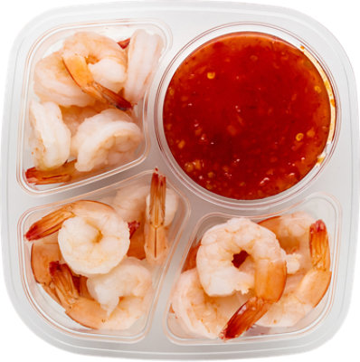 ReadyMeals Shrimp Quad Pack With Sweet Thai Chili Sauce - 10 Oz - Image 1