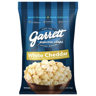 Garrett Popcorn Shops White Cheddar Popcorn - 5 Oz - Image 1