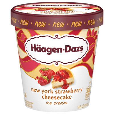 Haagen Dazs New York Strawberry Cheesecake Ice Cream - 14 Fl. Oz. - Image 3