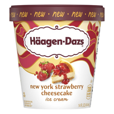 Haagen Dazs New York Strawberry Cheesecake Ice Cream - 14 Fl. Oz. - Image 2