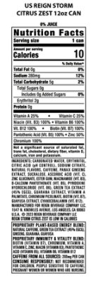 Reign Storm Citrus Zest - 12 Fl. Oz. - Image 2