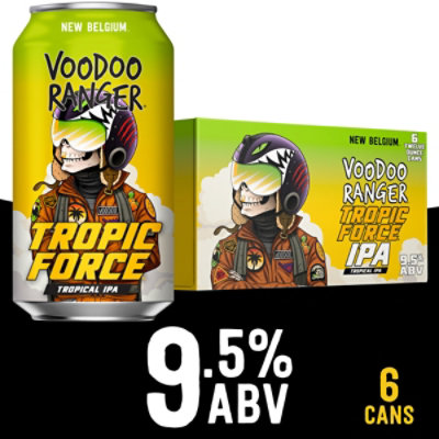 Voodoo Ranger Tropic Force Ipa In Cans 6-12 Fl. Oz. - Image 1