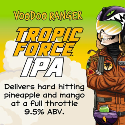 Voodoo Ranger Tropic Force Ipa In Cans 6-12 Fl. Oz. - Image 3