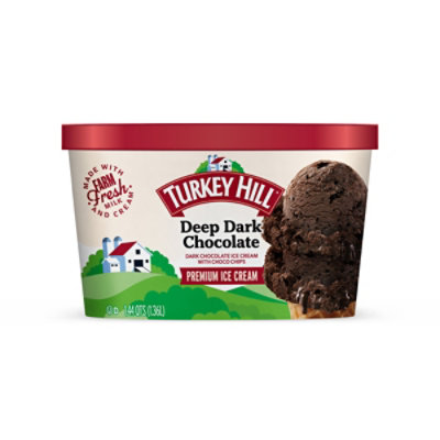 Turkey Hill Premium Deep Dark Chocolate Ice Cream - 46 Fl. Oz. - Image 2