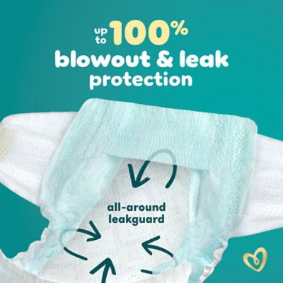 Pampers Swaddlers Newborn Diapers Size 1 - 164 Count - Image 8