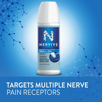 Nervive Nerve Care Roll On Fast Acting Max Strength Topical Pain Reliever - 2.5 Oz - Image 5