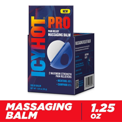 Icy Hot Pro Pain Relief Massaging Balm - 1.25 Oz. - Image 1