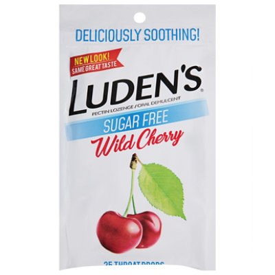 Ludens Throat Drop Wild Cherry - 25 Count - Image 3