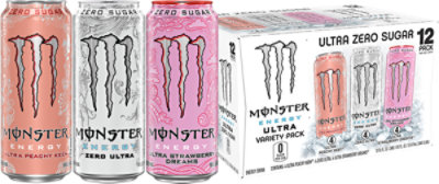 Monster Energy Ultra Variety Pack - 12 - 16 Fl. Oz. - Image 1