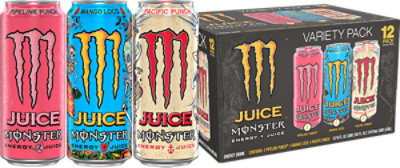 Monster Juice Variety Pack - 12-16 Fl. Oz. - Image 1