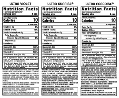 Monster Energy Ultra Variety Pack - 12 - 16 Fl. Oz. - Image 3