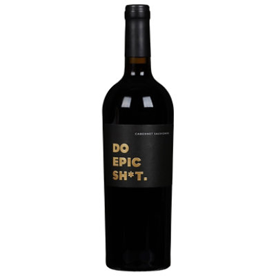 Browne Do Epic Shit Red Blend Cabernet Sauvignon Wine - 750 Ml - Image 3