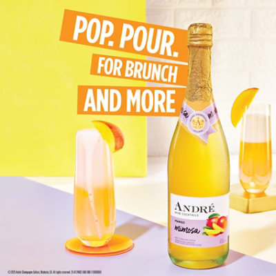 Andre Mango Mimosa Wine - 750 Ml - Image 2