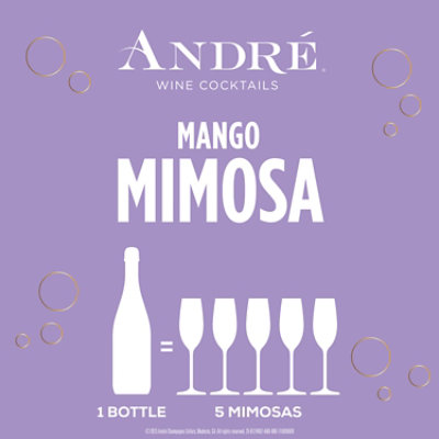Andre Mango Mimosa Wine - 750 Ml - Image 4