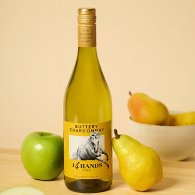 14 Hands Buttery Chardonnay Wine - 750 Ml - Image 3