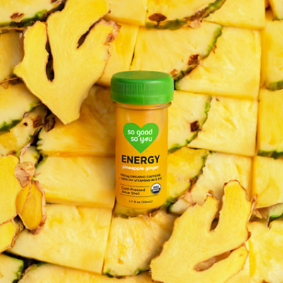 So Good So You Organic Organic Energy Pineapple Ginger Juice Shot - 1.7 Fl. Oz. - Image 3