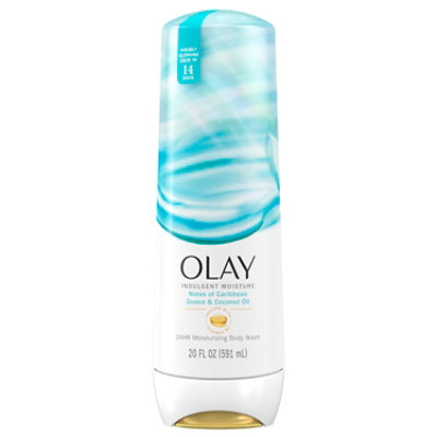 Olay Indulgent Moisture Caribbean Guava And Coconut Oil Body Wash - 20 Fl. Oz. - Image 5