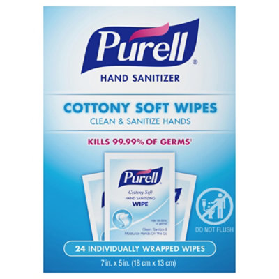 Purell Wipes 24 Count - Each - Image 1