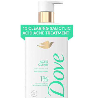 Dove Body Wash Acne Clear - 18.5 Fl. Oz.