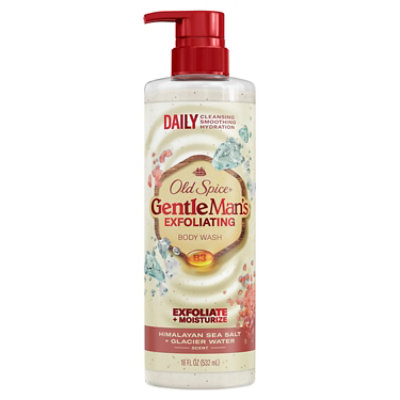 Old Spice Gentlemans Blend Exfoliating Body Wash Himalayan Sea Salt - 18 Fl. Oz. - Image 1