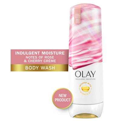 Olay Indulgent Moisture Rose And Cherry Body Wash - 20 Fl. Oz. - Image 1