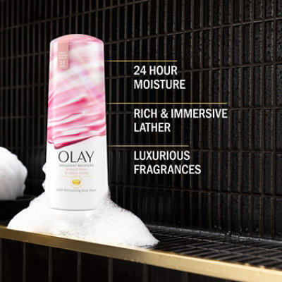 Olay Indulgent Moisture Rose And Cherry Body Wash - 20 Fl. Oz. - Image 4