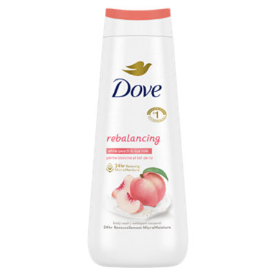 Dove Body Wash Peach Rebalancing - 591 Ml - Image 2