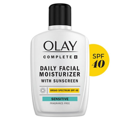 Olay Complete Plus Female Face Conditioner Treatment Sunscreen Unscented Sensitive - 6 Fl. Oz. - Image 1