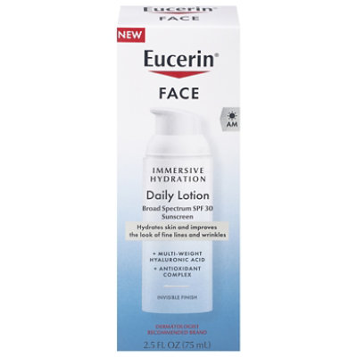 Eucerin Face Daily Moisturizer Spf 30 - 2.5 Fl. Oz. - Image 3