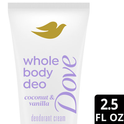 Dove Deodorant Stick Wholebody Deo Cream Coconut And Vanilla - 2.5 Oz. - Image 2