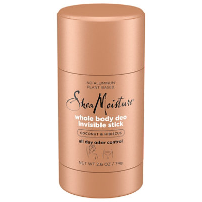 Moisture Deodorant Stick Whole Body Invisible Coconut And Hibiscus - 2.6 Oz. - Image 3