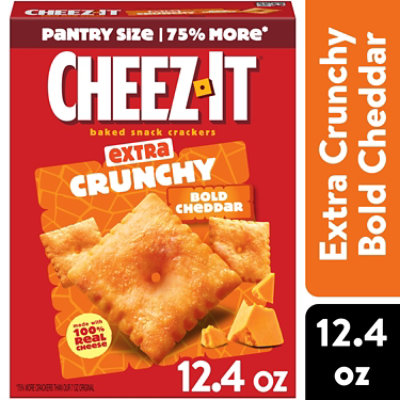 Cheez It Extra Crunchy Bold Cheddar - 12.4 Oz. - Image 1