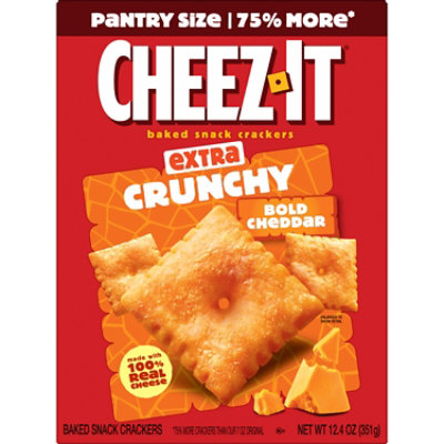 Cheez It Extra Crunchy Bold Cheddar - 12.4 Oz. - Image 7