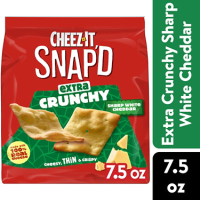 Cheez It Extra Crunchy Sharp White Cheddar - 7.5 Oz. - Image 1