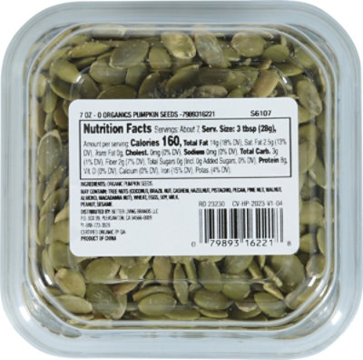 O Organics Pumpkin Seeds - 7 Oz. - Image 6