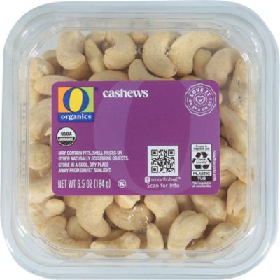 O Organics Cashews - 6.5 Oz - Image 1