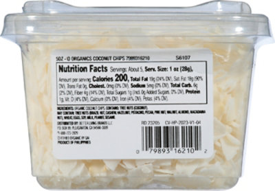 O Organics Coconut Chips - 5 Oz - Image 5