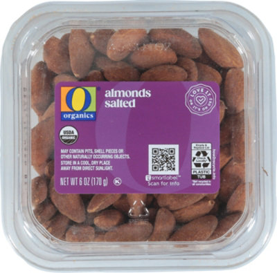 O Orgnics Almonds Salted - 6 Oz. - Image 2