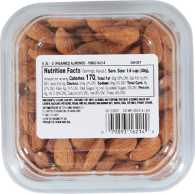 O Organics Almonds - 6 Oz. - Image 6