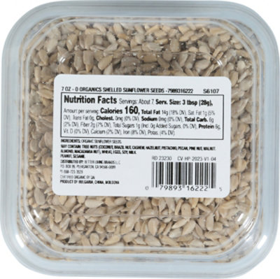 O Organics Sunflower Seeds Shelled - 7 Oz. - Image 6