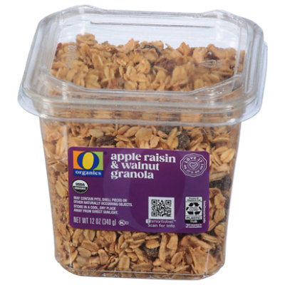 O Organics Granola Apple Raisin And Walnut - 12 Oz - Image 2
